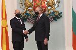 Румен Радев се срещна с Димитър Ковачевски