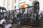 София - Флашмоб пред Съдебната палата
