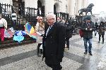 София - Флашмоб пред Съдебната палата