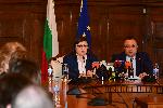 Корнелия Нинова и Иван Иванов дадоха съвместна пресконференция в Министерство на земеделието