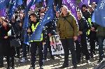 София – Протест на пожарникари в столицата
