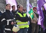 София – Протест на пожарникари в столицата