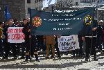 София – Протест на пожарникари в столицата