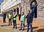 София – Протест на пожарникари в столицата