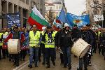 София - Протест на служителите от Министерство на вътрешните работи