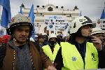 София - Протест на служителите от Министерство на вътрешните работи