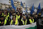 София - Протест на служителите от Министерство на вътрешните работи