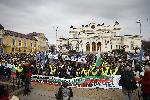 София - Протест на служителите от Министерство на вътрешните работи