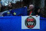София - протест пред Руското посолство
