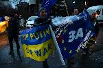 София - протест пред Руското посолство