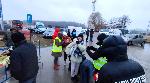 Румънска граница при Исакча - Бежанци от Украйна