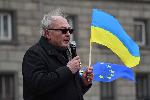 София - Отбелязване на Трети март - Митинг за Украйна пред Президенството
