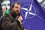 София - Отбелязване на Трети март - Митинг за Украйна пред Президенството