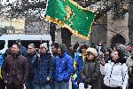 София - Отбелязване на Трети март - Митинг за Украйна пред Президенството