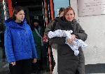 Украинска бежанка роди сина си на 3 март във Ветрен
