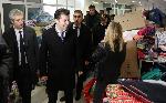 Варна - Кирил Петков в бежанския център