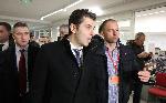 Варна - Кирил Петков в бежанския център
