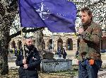 София - Протест 'България в НАТО' пред президентството