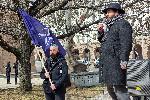 София - Протест 'България в НАТО' пред президентството