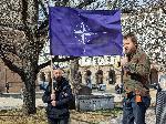 София - Протест 'България в НАТО' пред президентството