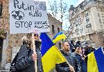 София - Протест 'България в НАТО' пред президентството