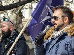 София - Протест 'България в НАТО' пред президентството
