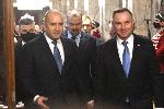 София - Среща Румен Радев с Анджей Дуда