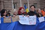 София - шествие за мир в подкрепа на Украйна