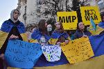 София - шествие за мир в подкрепа на Украйна