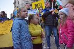 София - шествие за мир в подкрепа на Украйна