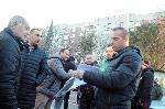 Бургас - протест на футболни фенове