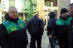 Бургас - протест на футболни фенове