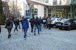 Бургас - протест на футболни фенове