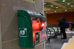 София - демонстрация на дефибрилаторите в метрото