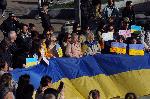 Бургас - Протест в подкрепа на Украйна
