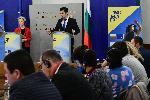 София - Среща на Кирил Петков с Урсула фон дер Лайен