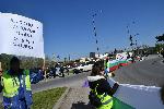 Русе - Протест на пътностроителни фирми - Блокада на Дунав мост