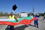 Русе - Протест на пътностроителни фирми - Блокада на Дунав мост