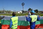 Русе - Протест на пътностроителни фирми - Блокада на Дунав мост