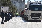 София - протест на пътни строители