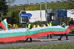 София - протест на пътни строители