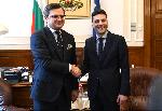 Дмитро Кулеба на посещение в Парламента