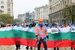 София - протест - пътни строители