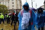София - протест - пътни строители