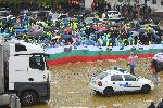 София - протест - пътни строители