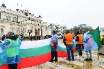 София - протест - пътни строители