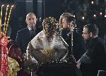 София - Великденска служба пред храм "Свети Александър Невски