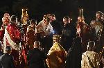 София - Великденска служба пред храм "Свети Александър Невски