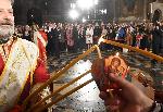 София - Великденска служба пред храм "Свети Александър Невски