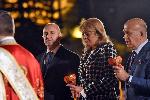 София - Великденска служба пред храм "Свети Александър Невски"